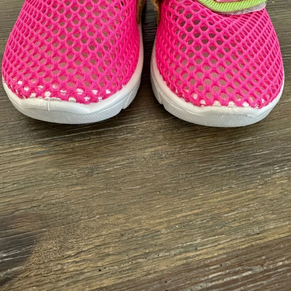 Babeimao Pink Mesh Water shoes Baby girls size 21 / 5.5 - Picture 4 of 7